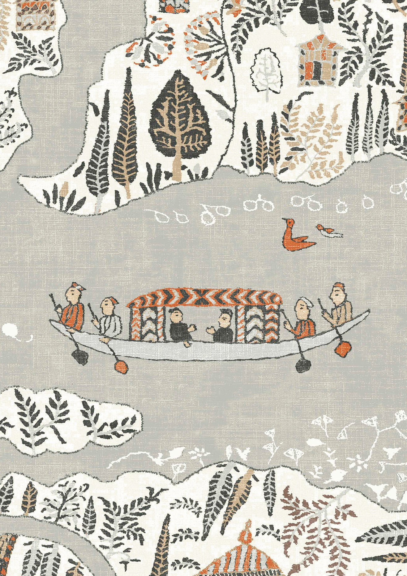 Regatta Satsuma Soot — Lewis & Wood tapet