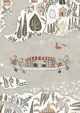 Regatta Satsuma Soot — Lewis & Wood tapet