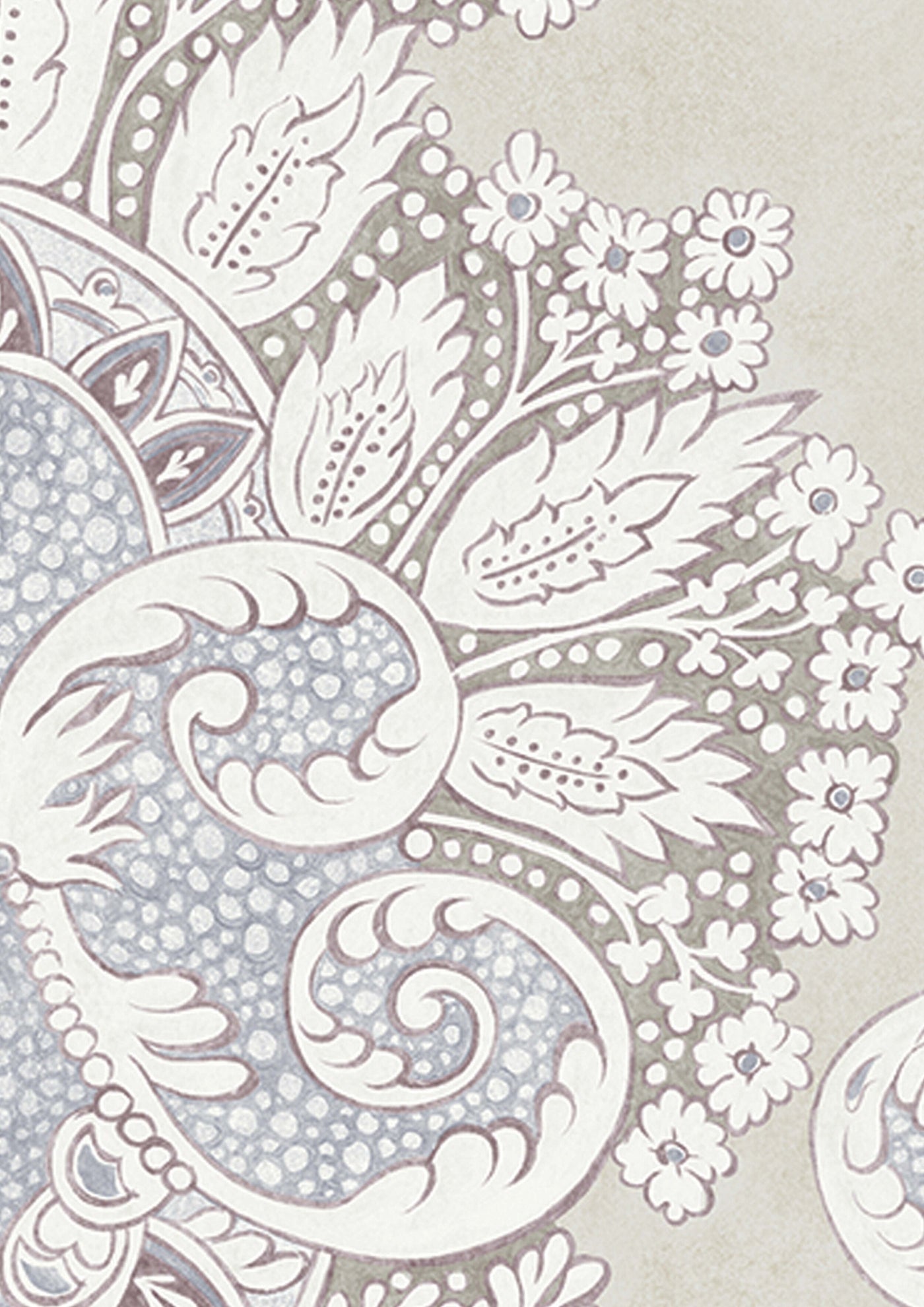 Rococo Alabaster — Lewis & Wood tapet