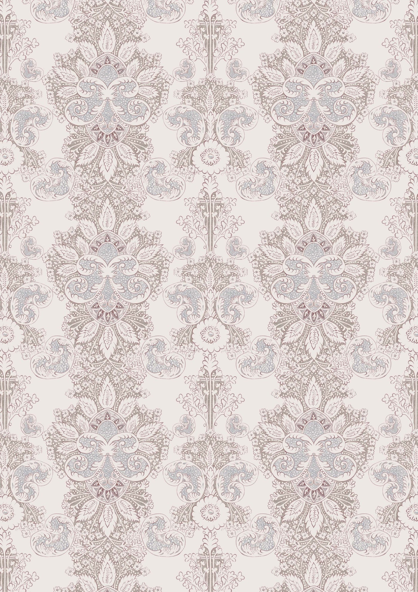 Rococo Linen Fritillary – hel bredd — Lewis & Wood tyg