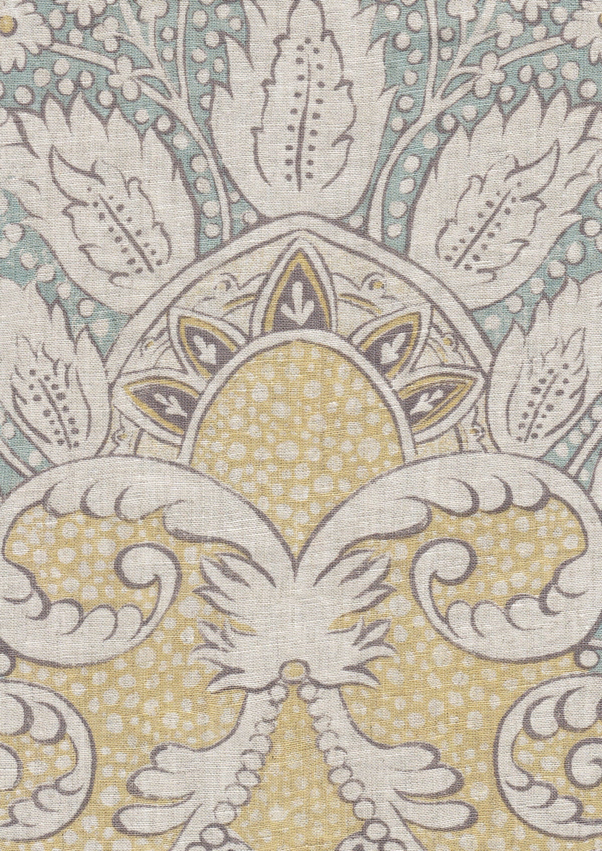 Rococo Linen Meadowsweet — Lewis & Wood tyg