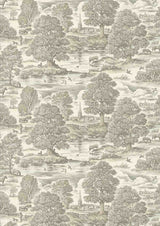 Royal Oak Aquatint – hel bredd — Lewis & Wood tapet