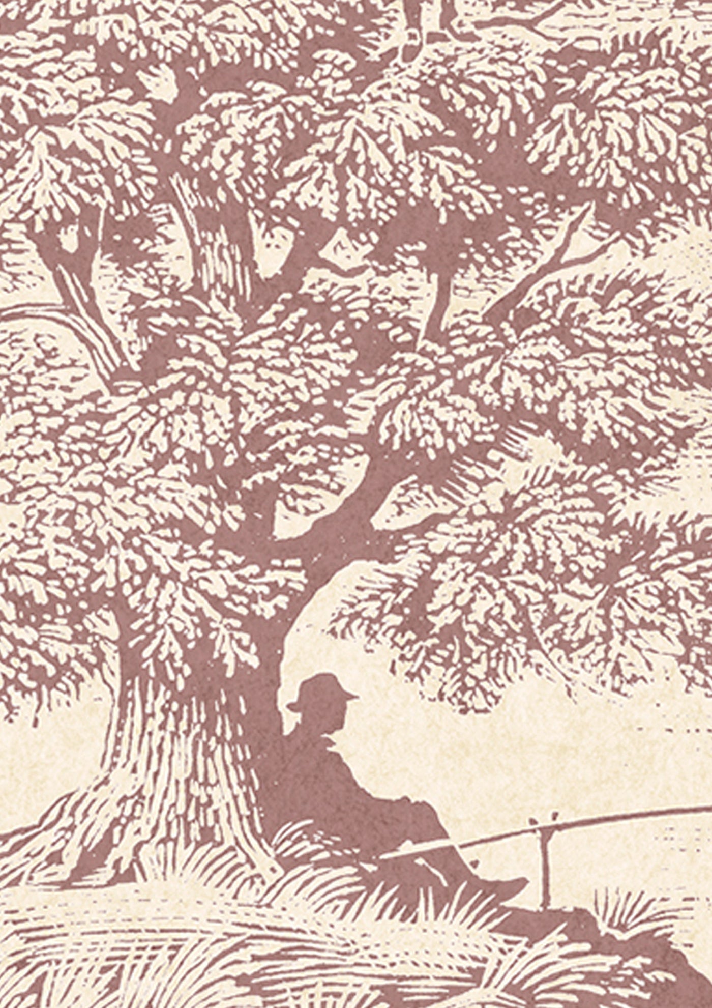Royal Oak Bloodstone — Lewis & Wood tapet
