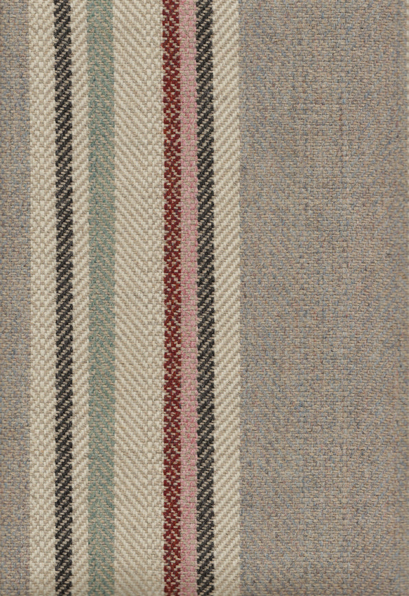 Selsley Stripe Tygprov Heather