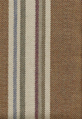 Selsley Stripe Tygprov Peat