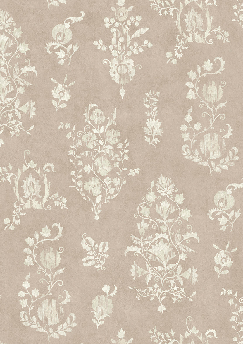 Sicilia Plaster – närbild — Lewis & Wood tapet