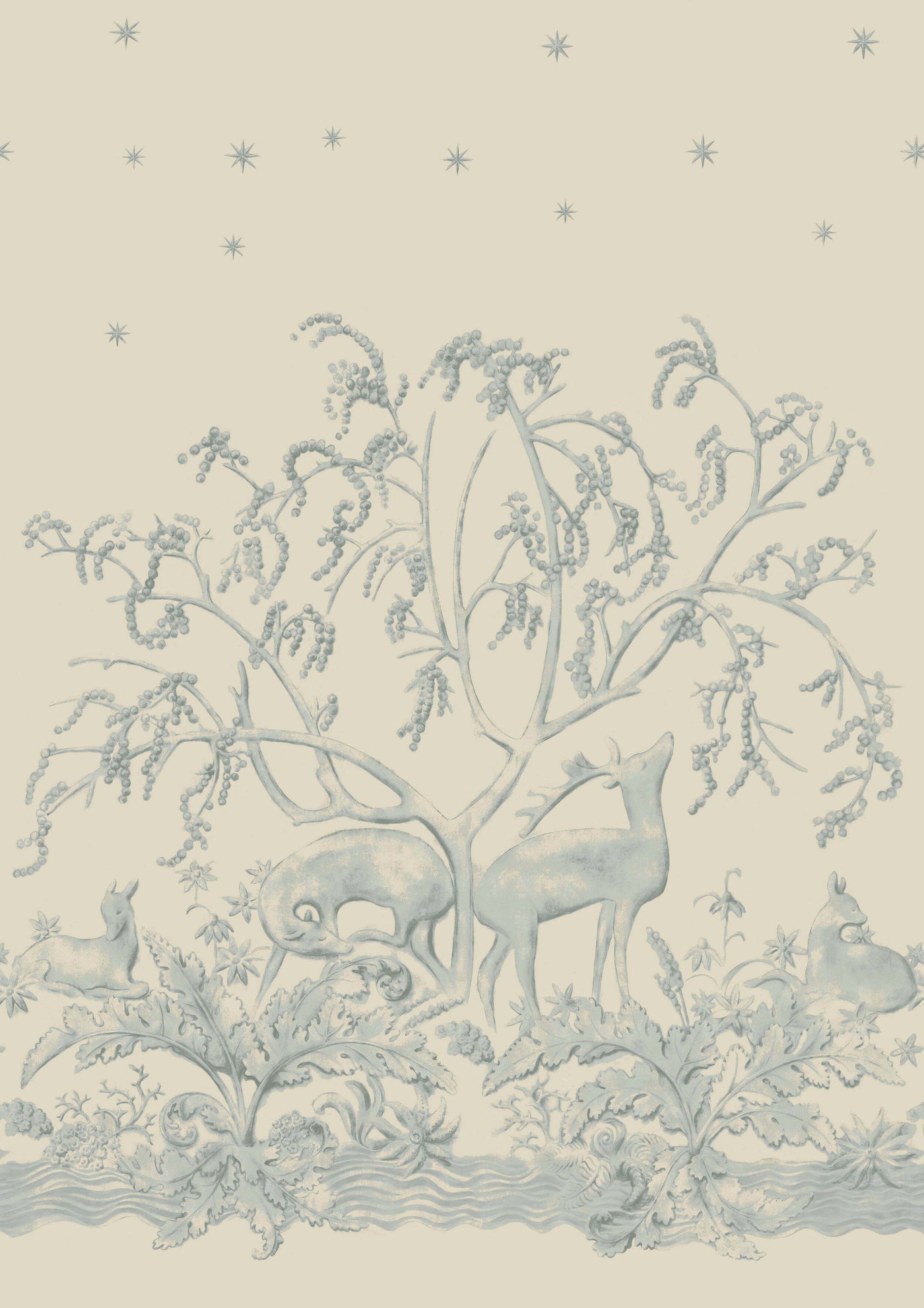 Sika Cedar – hel bredd — Lewis & Wood tapet