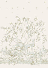 Sika Eucalyptus – hel bredd — Lewis & Wood tapet