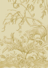 Sika Lemonwood – närbild — Lewis & Wood tapet