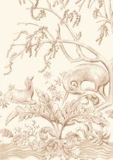 Sika Mulberry – närbild — Lewis & Wood tapet