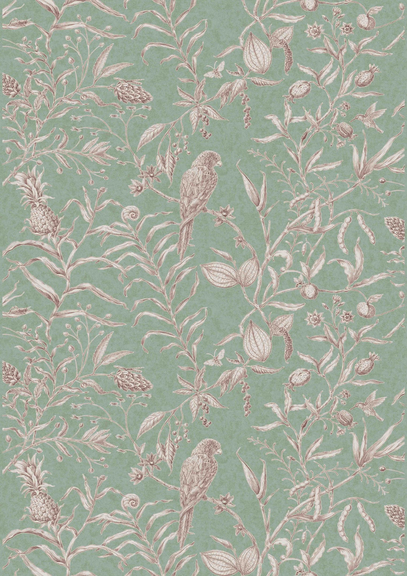 Squawk Chocolate Mint – hel bredd — Lewis & Wood tyg