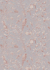 Squawk Parma Pink – hel bredd — Lewis & Wood tyg