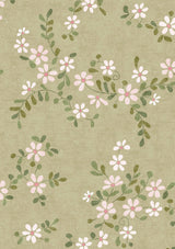 Stellata Daisy – närbild — Lewis & Wood tapet