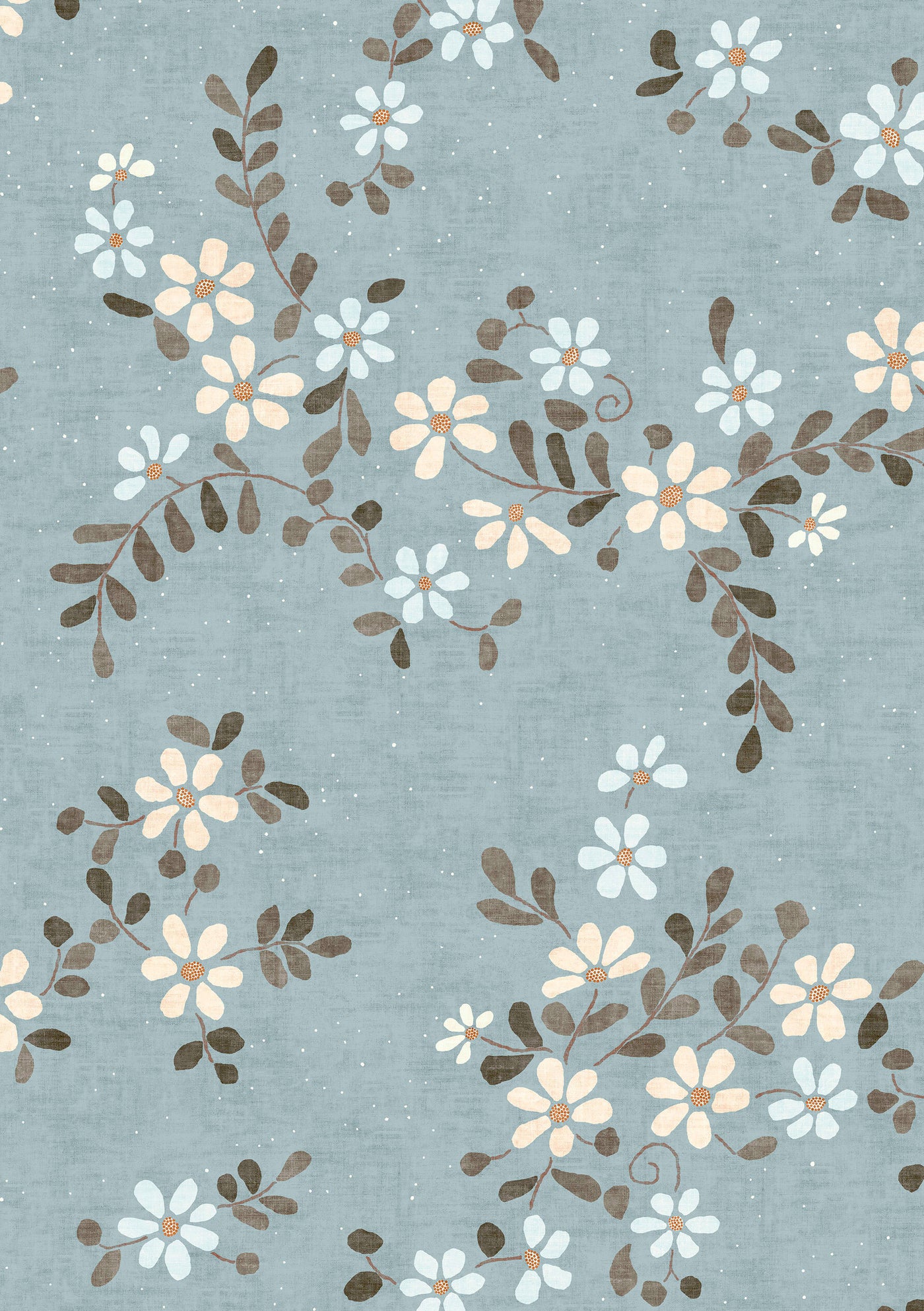 Stellata Misty – närbild — Lewis & Wood tapet