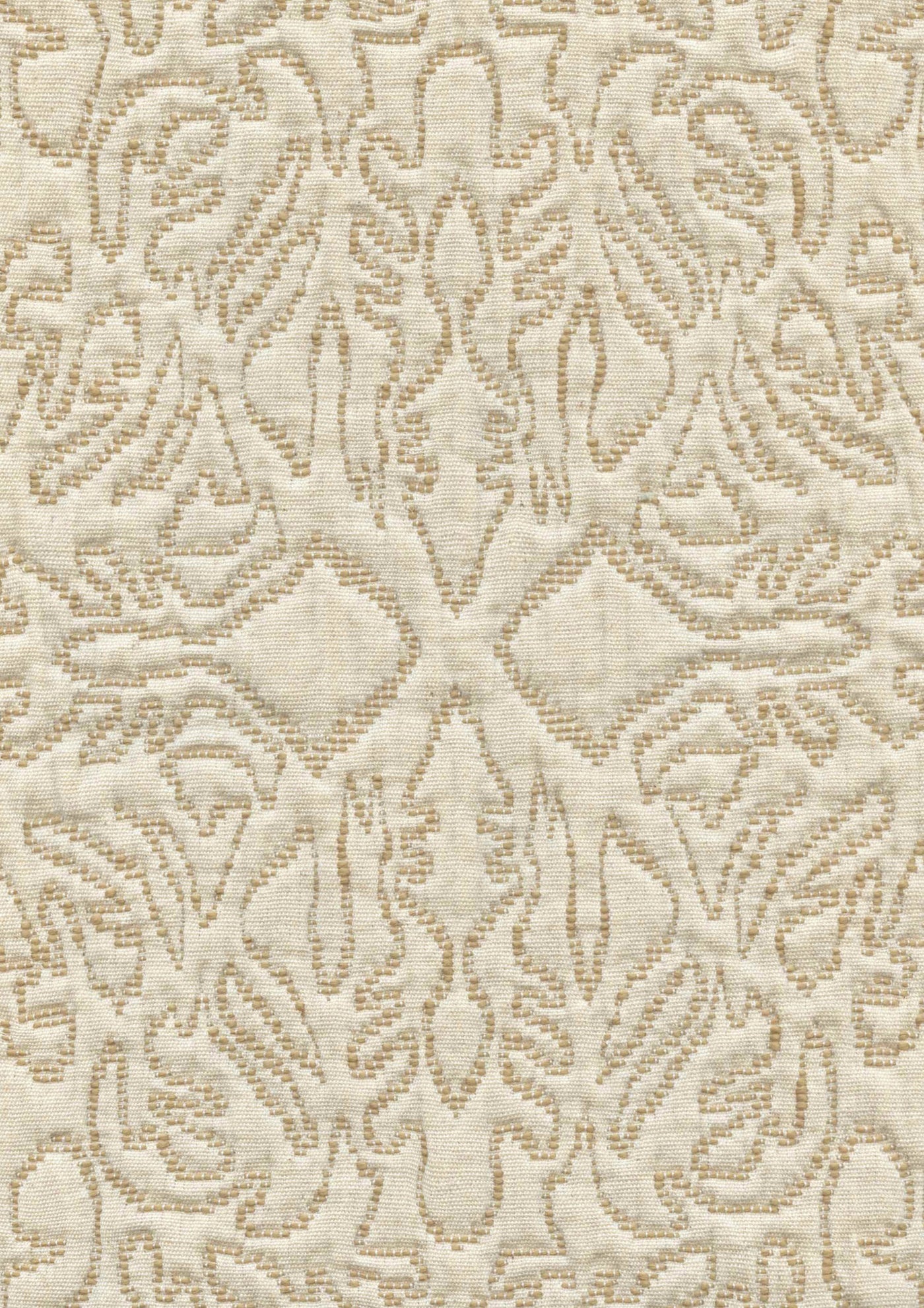 Stockholm Stitch Tygprov Double Cream