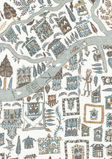 The Map Maxi Tapetprov Aqua Vita