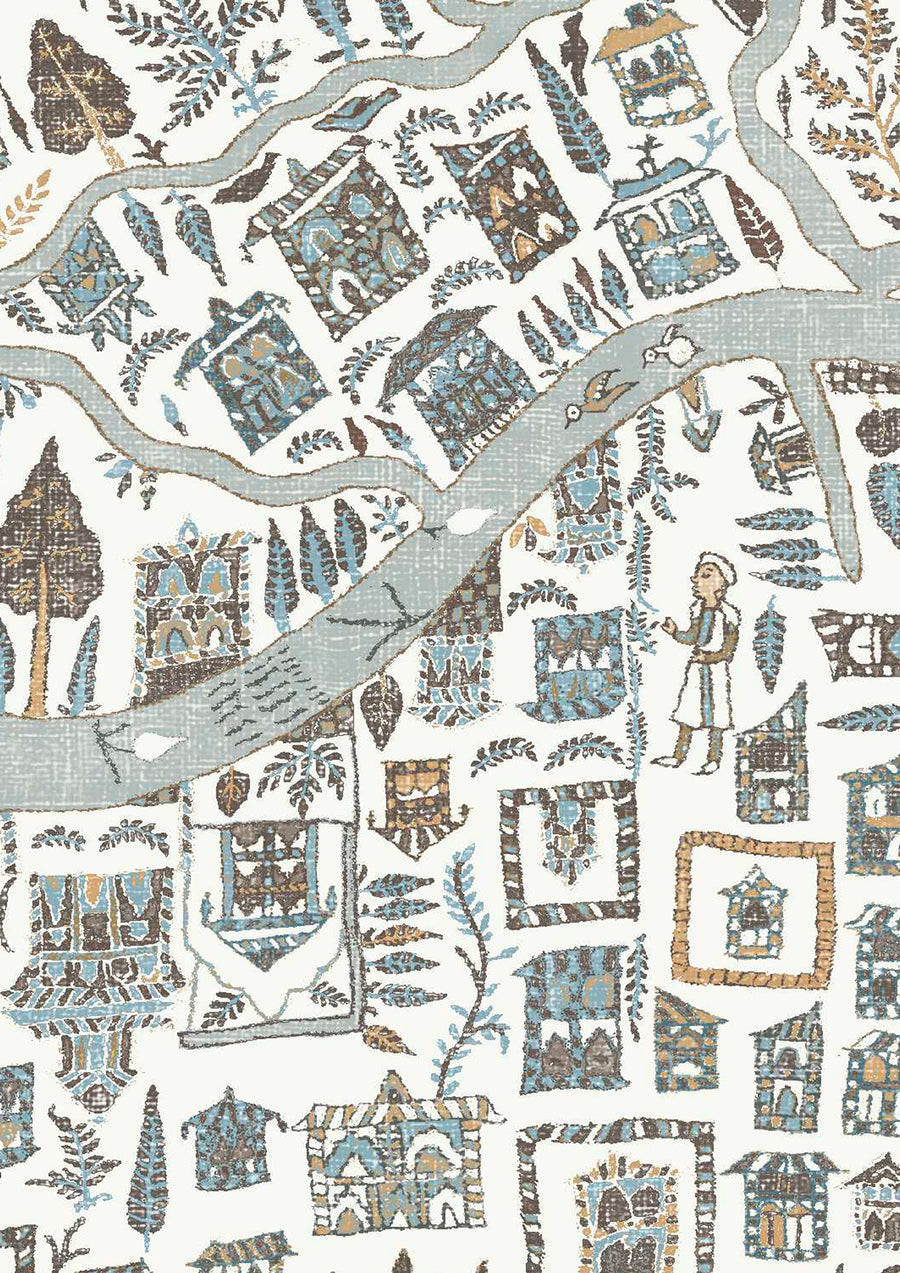 The Map Maxi Tapetprov — Lewis & Wood