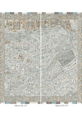 The Map Maxi Aqua Vita – hel bredd — Lewis & Wood tapet