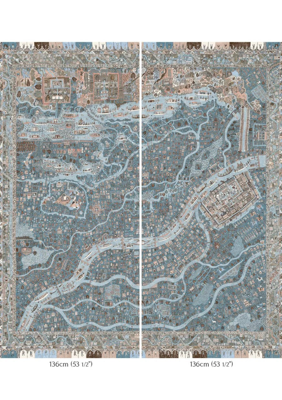 The Map Maxi Tapet — Lewis & Wood