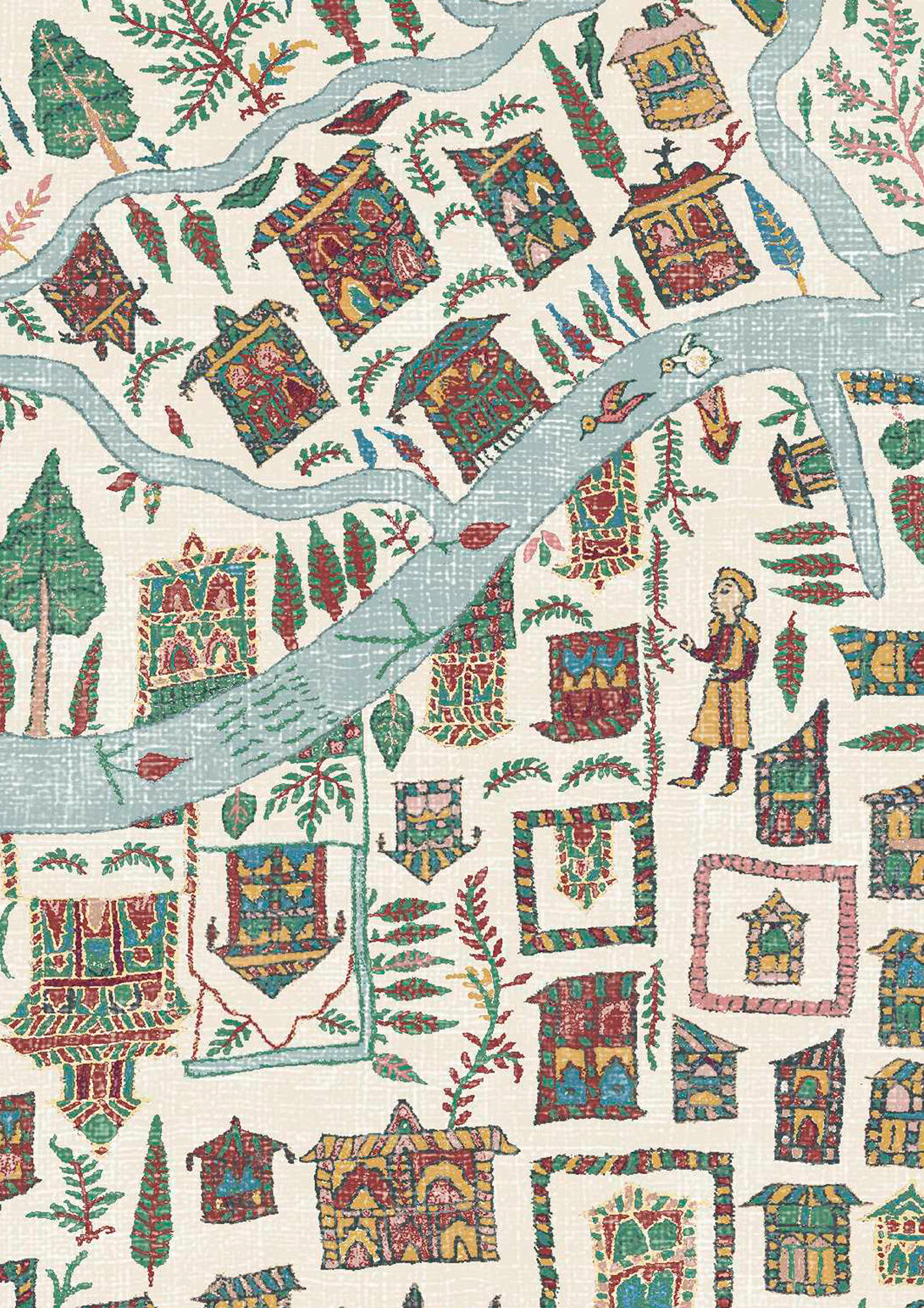 The Map Maxi Garland — Lewis & Wood tapet
