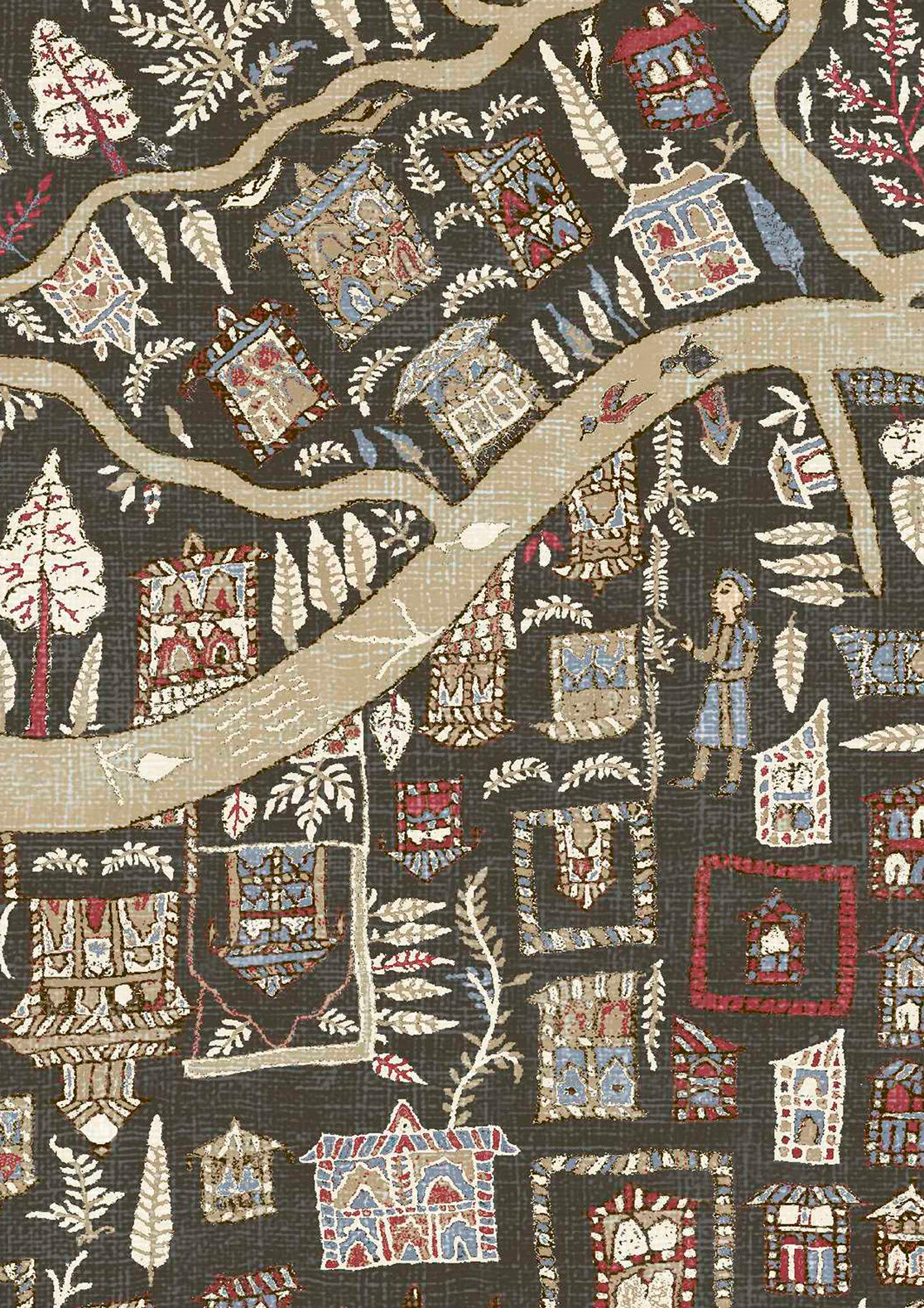 The Map Maxi Twilight — Lewis & Wood tapet