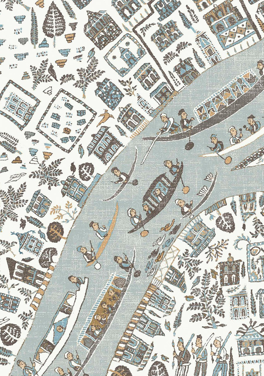 The Map Mini Tapetprov — Lewis & Wood