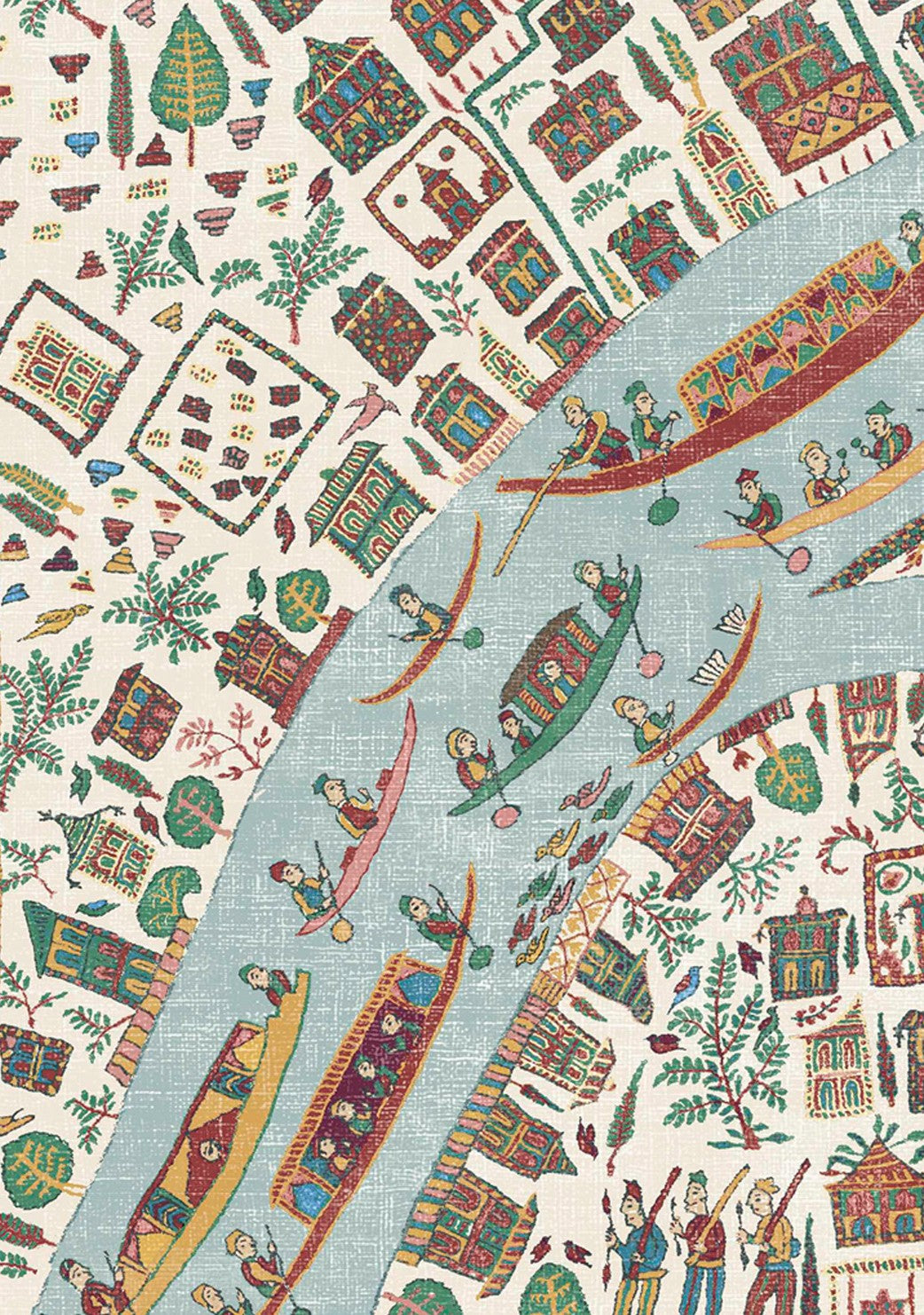 The Map Mini Garland — Lewis & Wood tapet