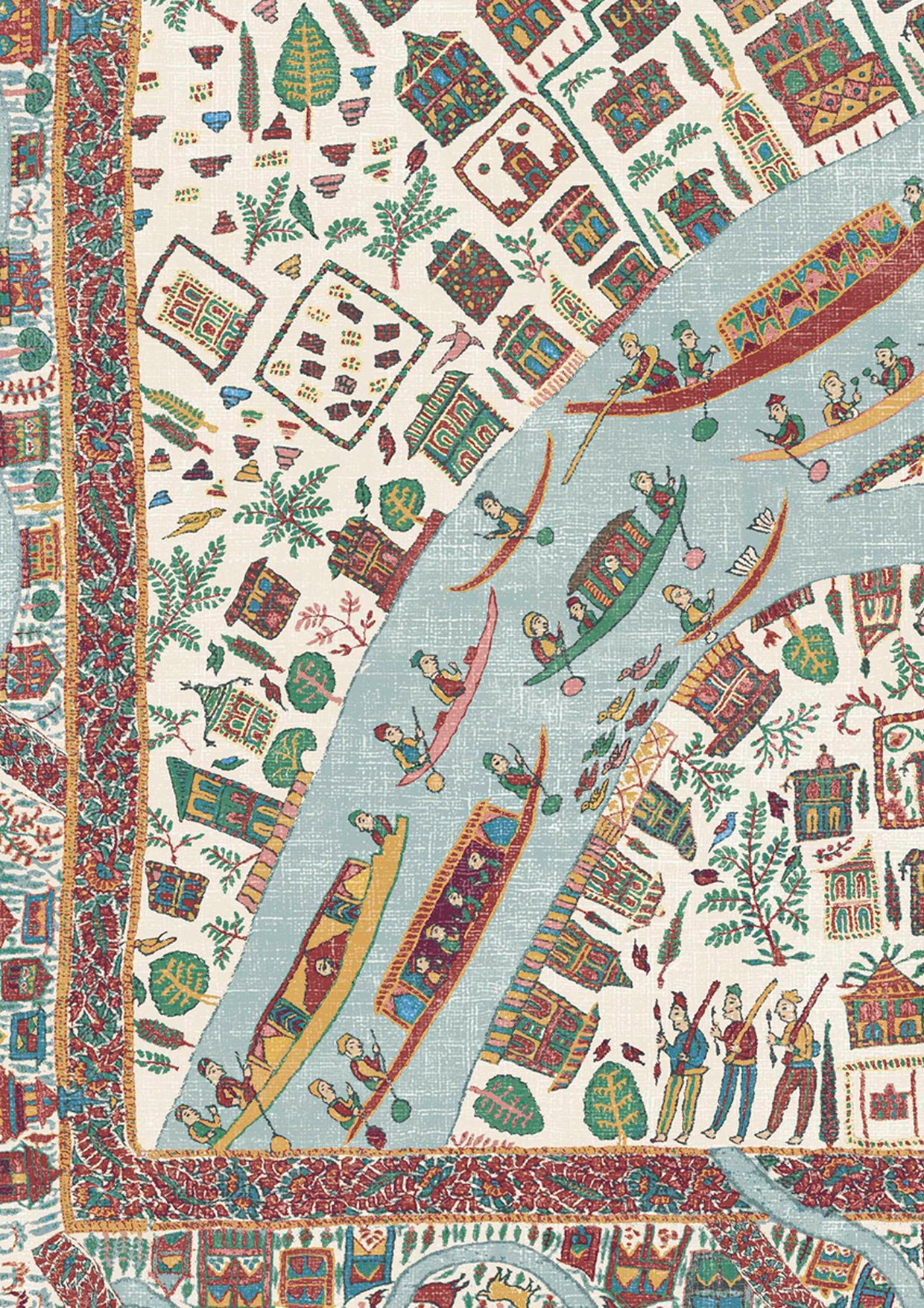 The Map Mini Garland — Lewis & Wood tapet