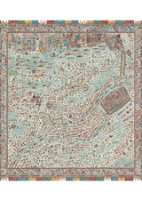 The Map Mini Garland – hel bredd — Lewis & Wood tapet