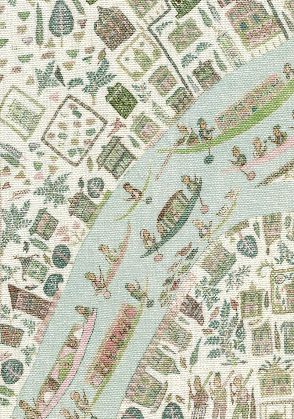 The Map Mini Pistachio Rose — Lewis & Wood tyg