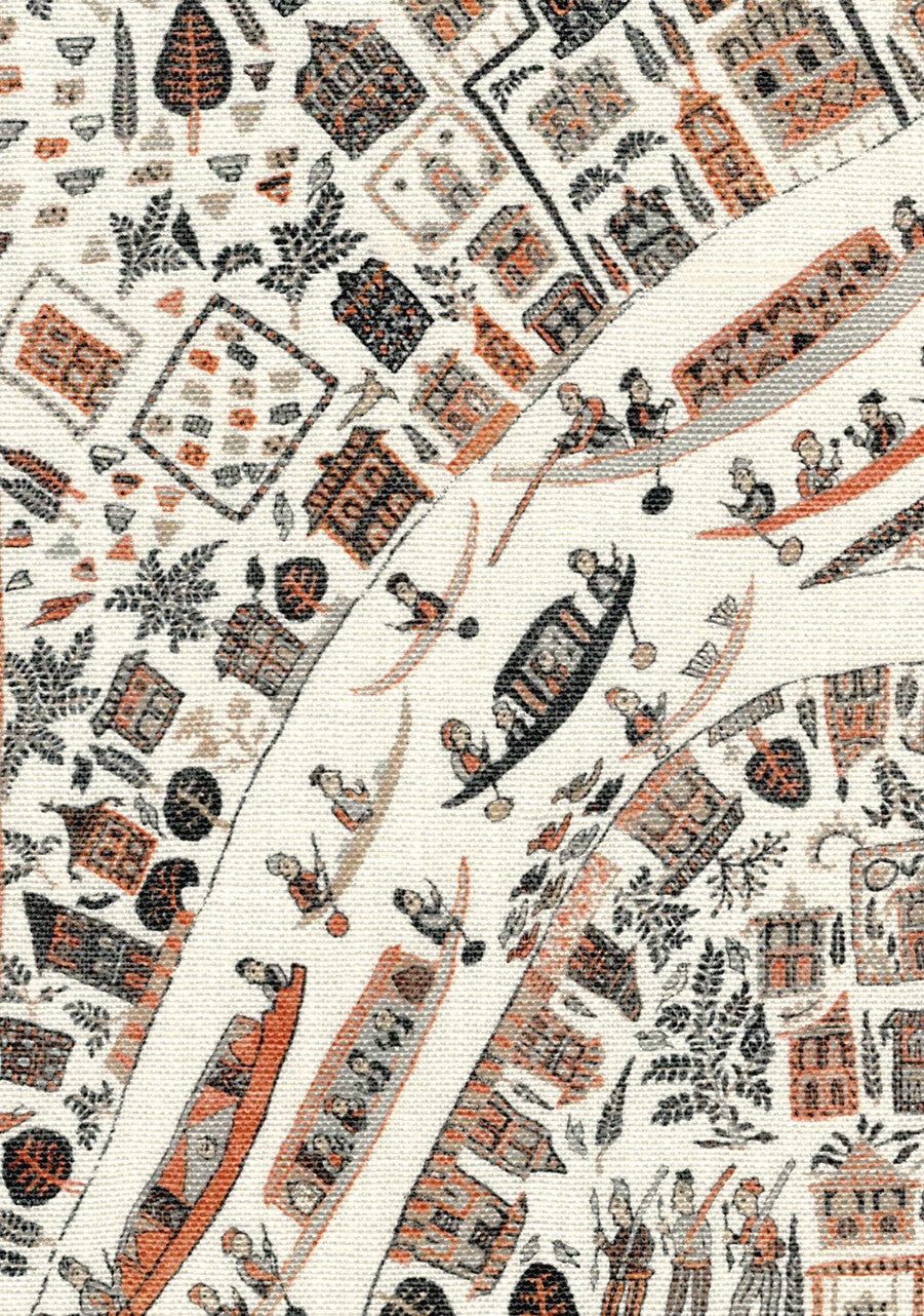 The Map Mini Satsuma Soot — Lewis & Wood tyg
