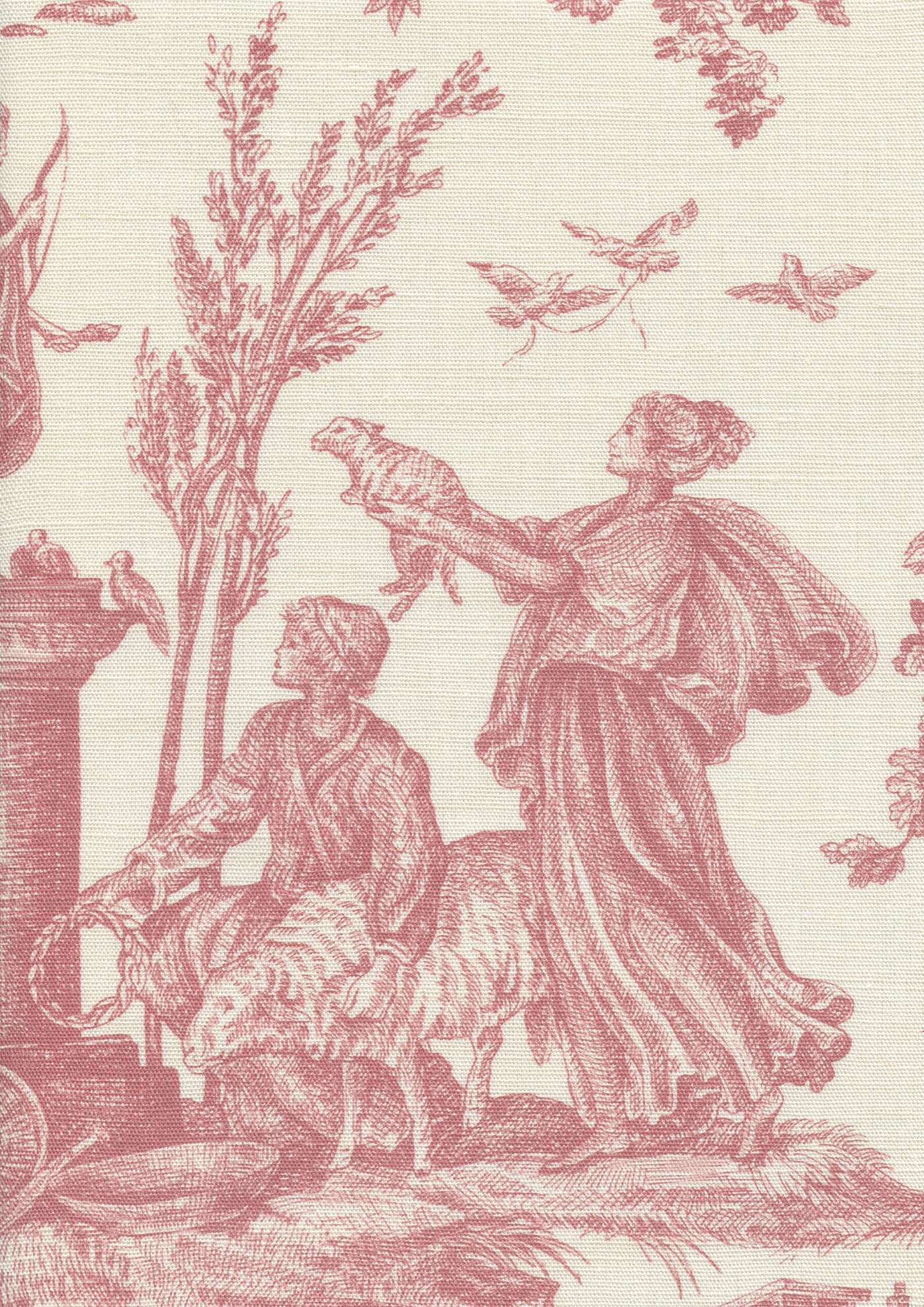 Toile Baptiste Tygprov Cerise