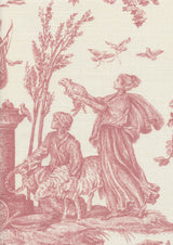 Toile Baptiste Tygprov Cerise