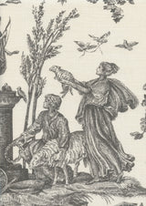 Toile Baptiste Tygprov Douce Noir