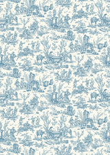 Toile Baptiste Ciel – hel bredd — Lewis & Wood tapet