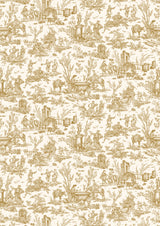 Toile Baptiste Dijon – hel bredd — Lewis & Wood tapet