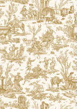 Toile Baptiste Dijon – närbild — Lewis & Wood tapet