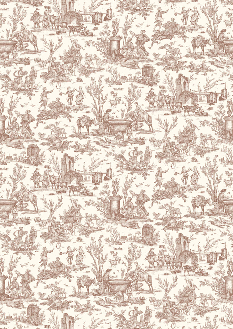 Toile Baptiste Marron — Lewis & Wood