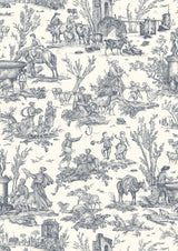 Toile Baptiste Moule – närbild — Lewis & Wood tapet