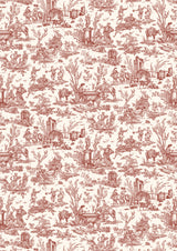 Toile Baptiste Rhone – hel bredd — Lewis & Wood tapet