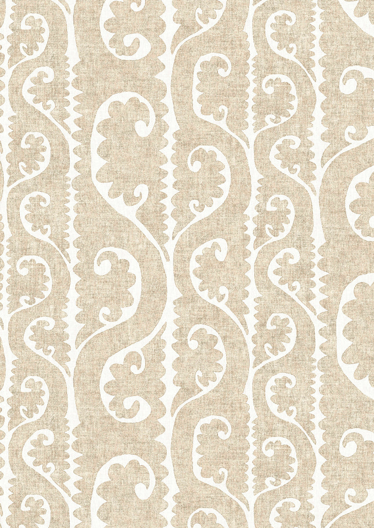 Totem Raffia – närbild — Lewis & Wood tapet