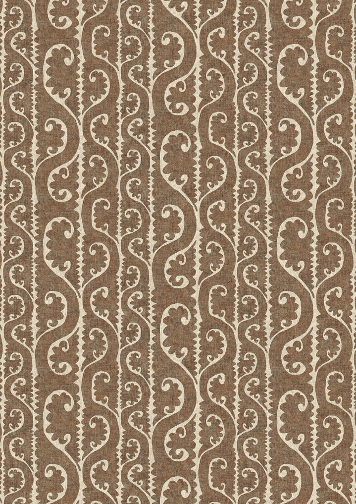 Totem Walnut – hel bredd — Lewis & Wood tapet
