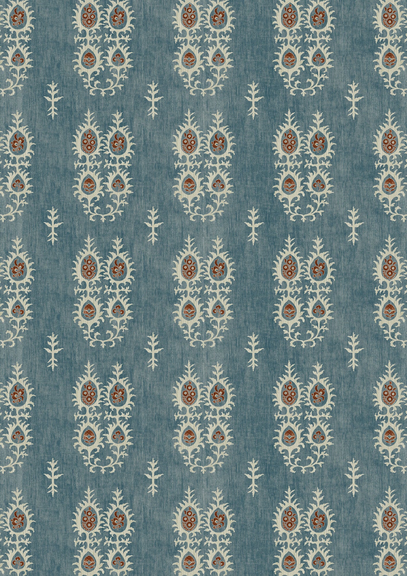 Tribal Masai Blue – hel bredd — Lewis & Wood tapet