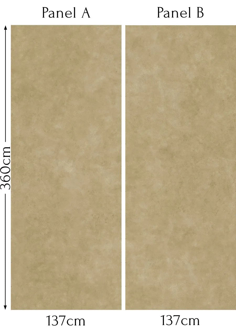 Turner's Texture Ochre – A & B panels — Lewis & Wood tapet