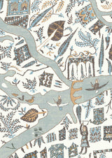 Utopia Aqua Vita — Lewis & Wood tapet