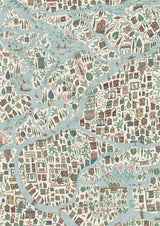 Utopia Garland – närbild — Lewis & Wood tapet