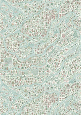Utopia Pistachio Rose – hel bredd — Lewis & Wood tapet
