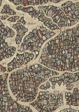 Utopia Twilight – närbild — Lewis & Wood tapet