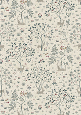 Voysey Park Cluny – närbild — Lewis & Wood tapet