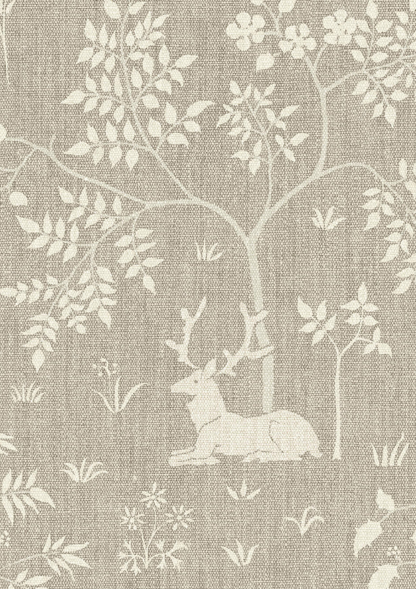 Voysey Park Tapetprov Flax